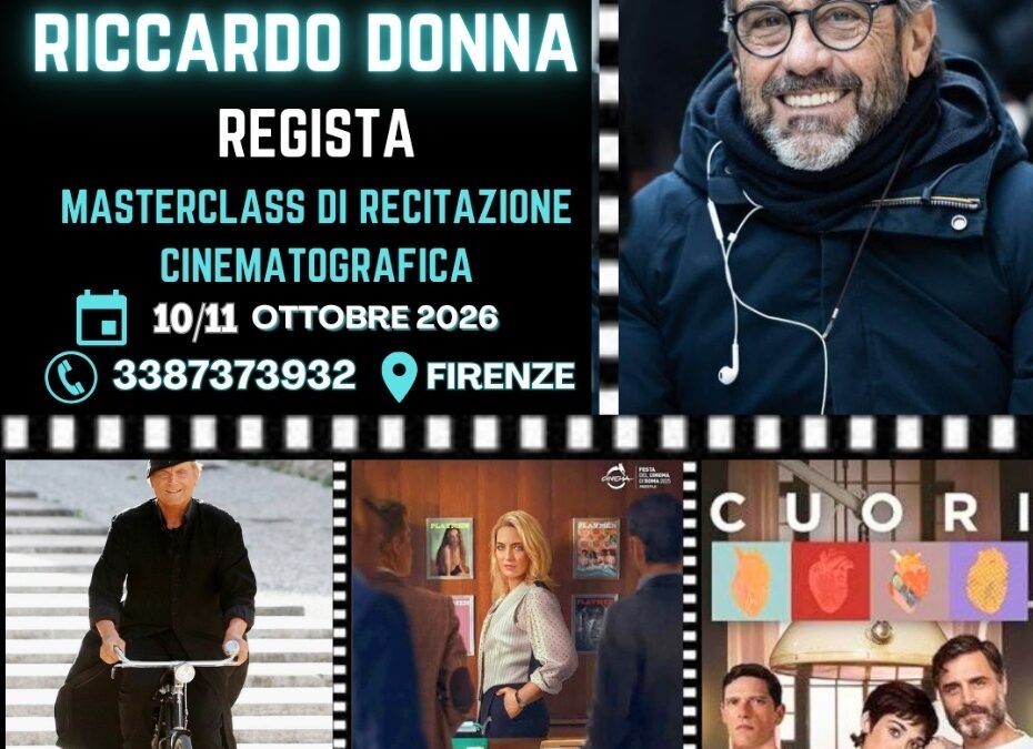 MASTERCLASS RECITAZIONE CON RICCARDO DONNA 2026