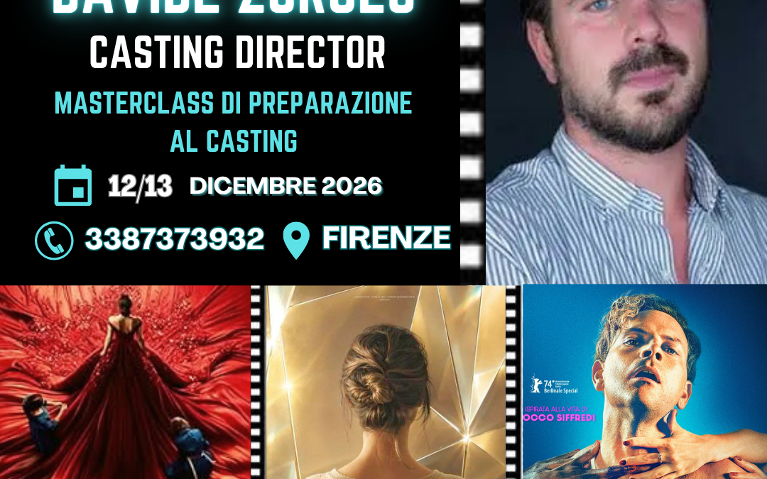 MASTERCLASS RECITAZIONE CON DAVIDE ZUROLO 2026